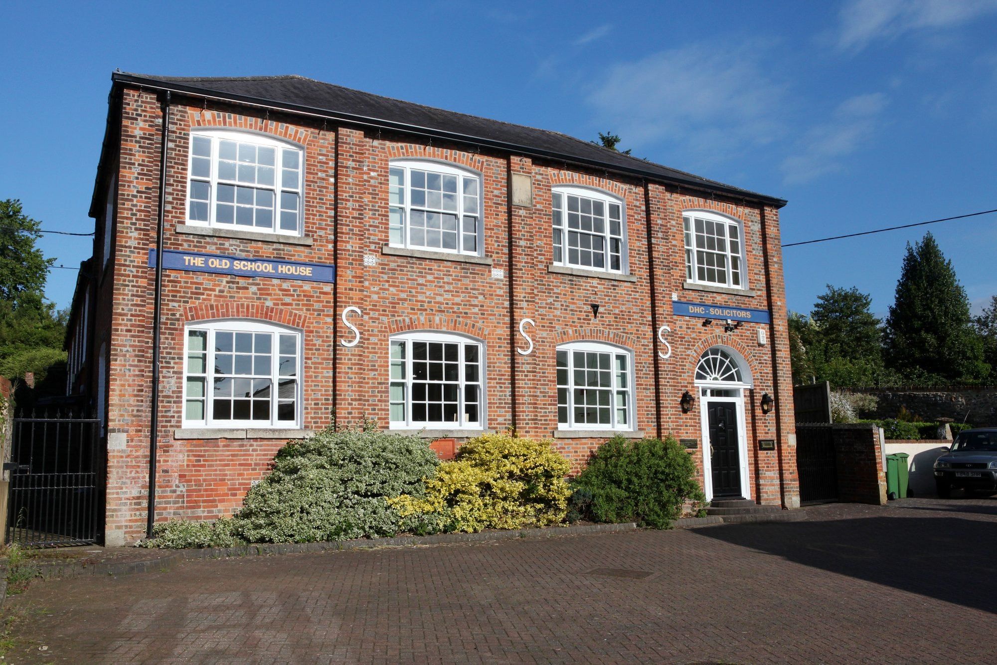 The Hungerford offices in the old schoolhouse of  Dickins Hopgood Chidley Solicitors